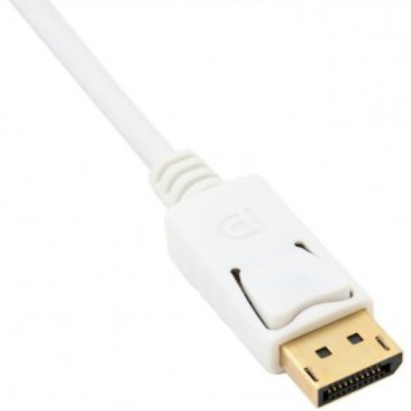 Кабель Extradigital DisplayPort 1.2 - HDMI 2.0, 4Kx2K, 2m, 30 AWG, Gold, PVC
